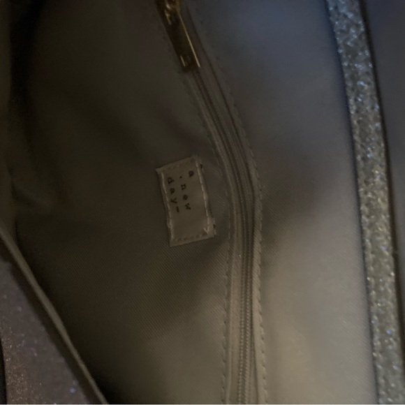 A New Day Pink Silver Glitter Clutch Handbag - Picture 6 of 6